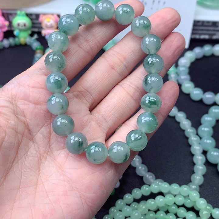 未镶嵌手链翡翠翡翠手串10mm