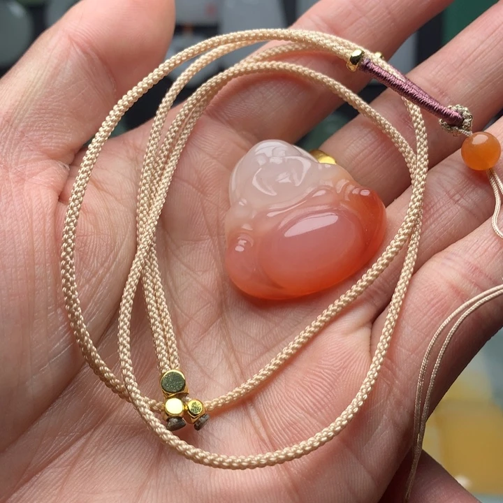 石英质玉颈饰未镶嵌新疆挑花酿