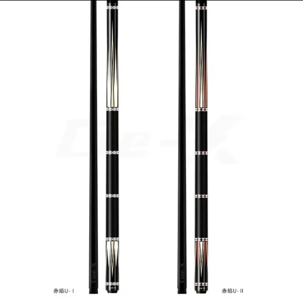 Cue-X赤焰中式八球台球杆美式九球杆枫木分体大头杆