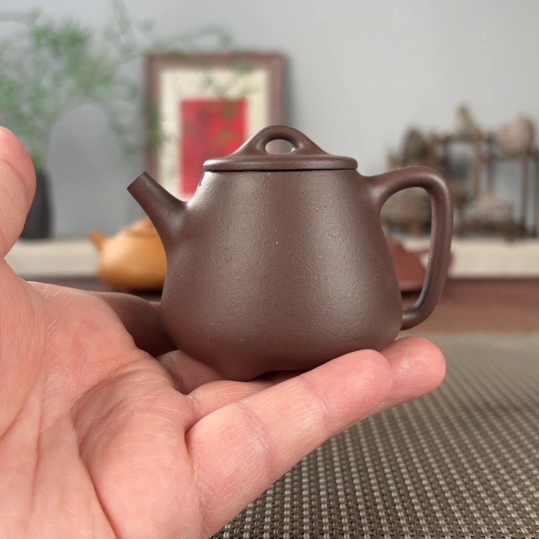 茶壶紫砂黄龙山原矿紫砂壶110