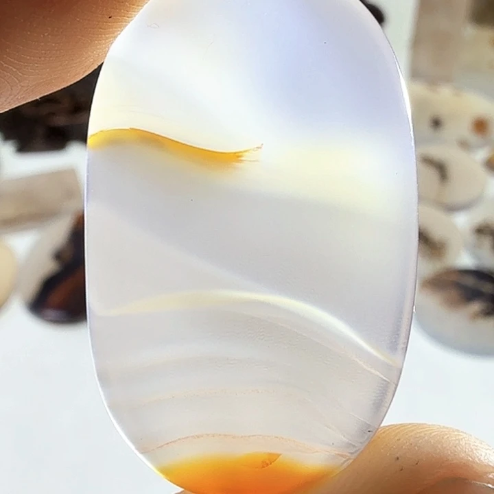 玛瑙/玉髓未镶嵌珠宝半成品