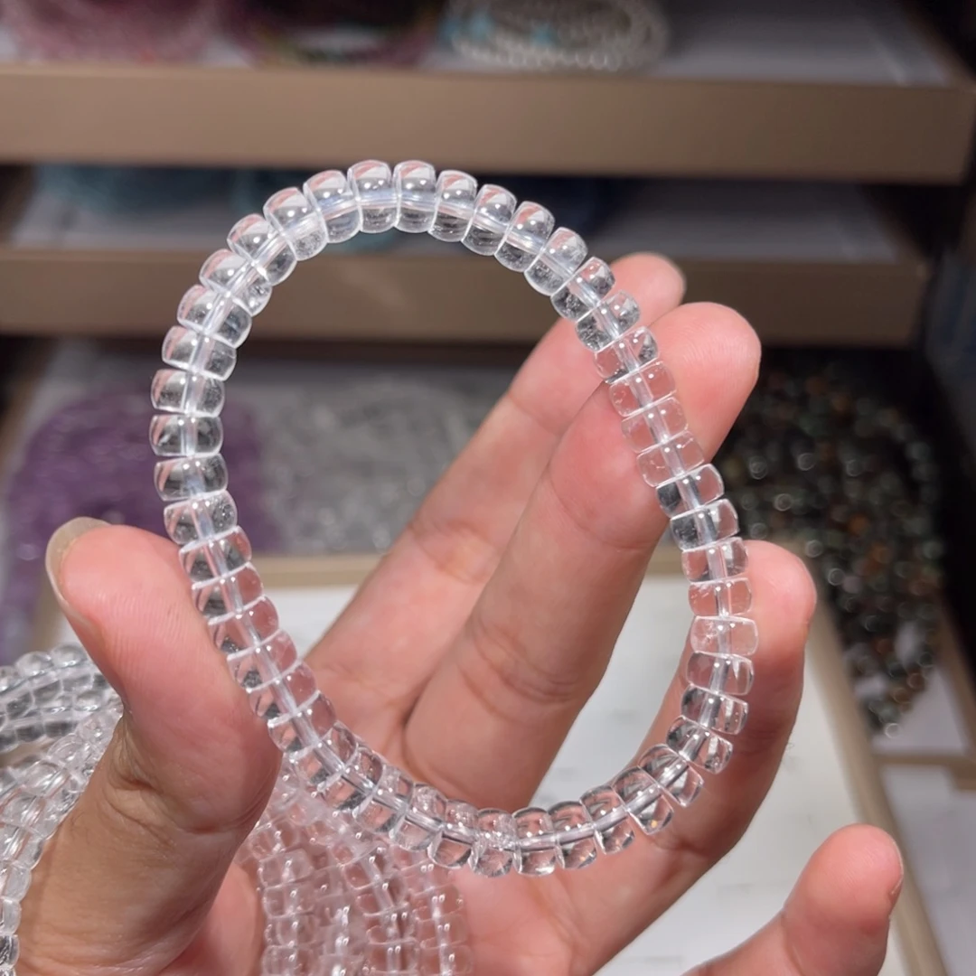 水晶手链未镶嵌白水晶015