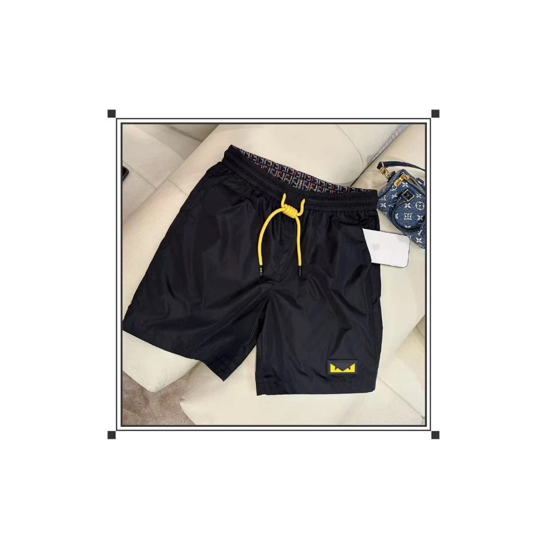 【贰伍专属】米兰蛇年设计师首发新品潮流抽透气五分裤1032