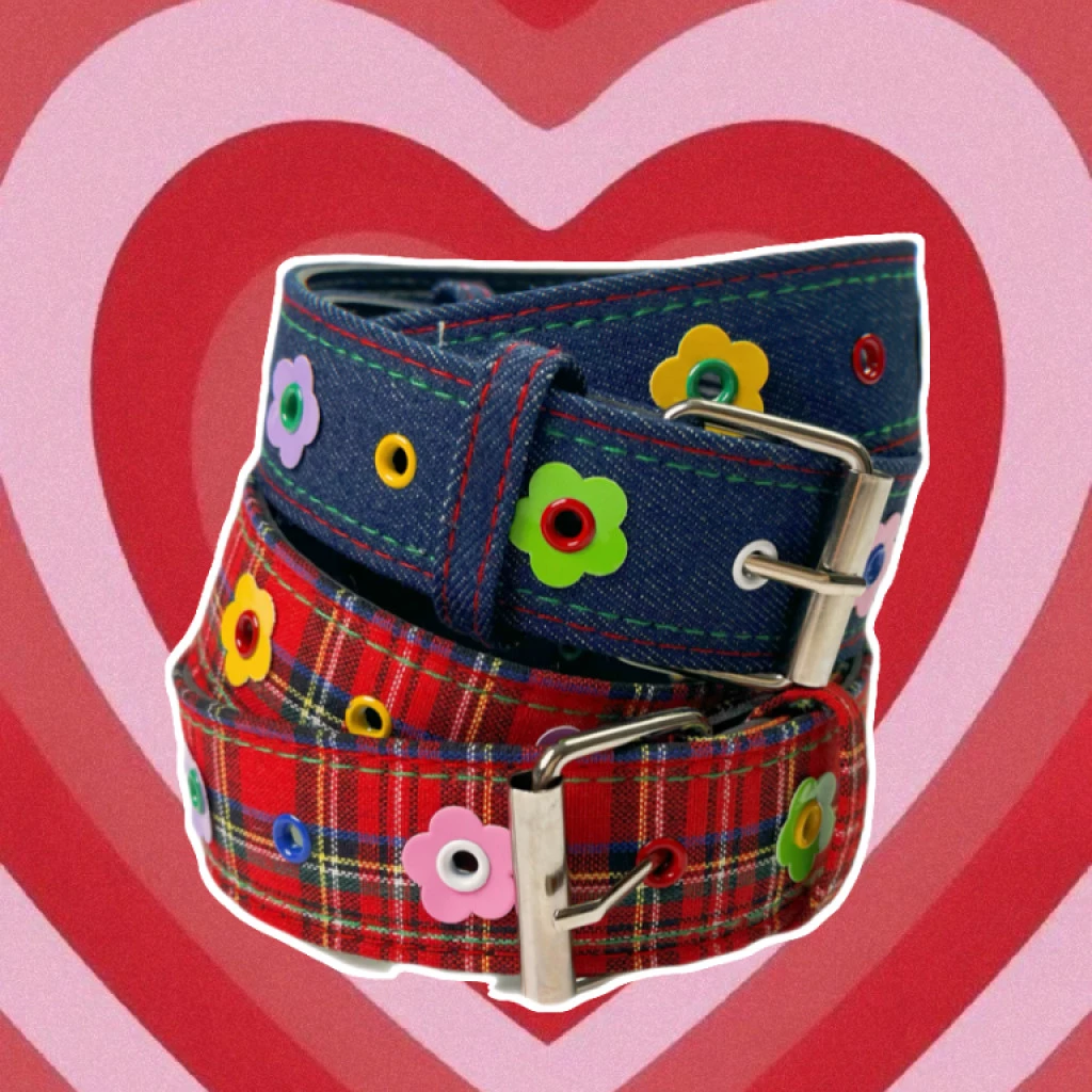 多巴胺配饰腰带甜酷辣妹百搭夏季新款女孩穿搭美式配裙y2k皮带ins