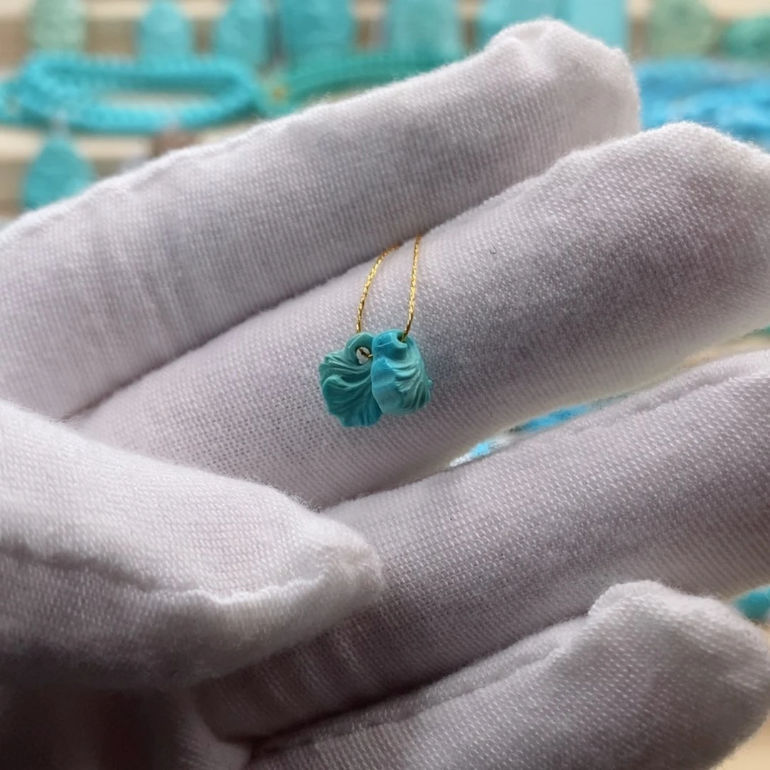 绿松石珠宝奇石未镶嵌