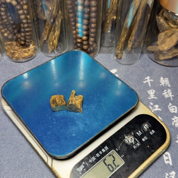 我***吖线香海南天然绿棋沉水树心6克