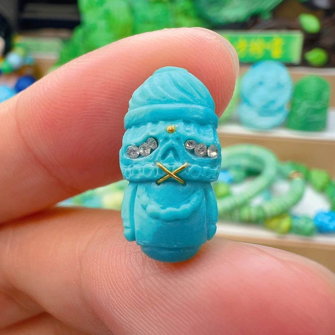 未镶嵌绿松石项链