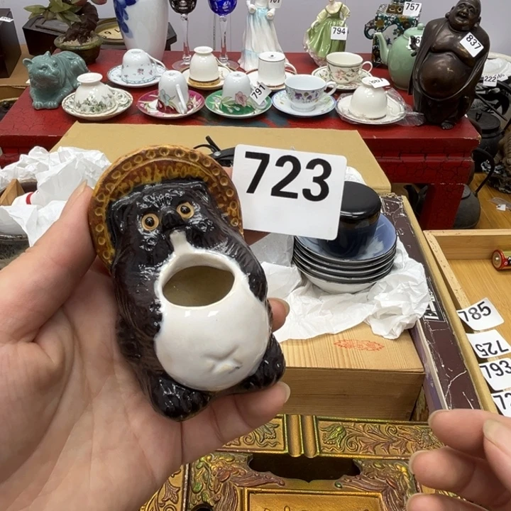 瓷片呀工艺品摆件瓷器摆件正能量