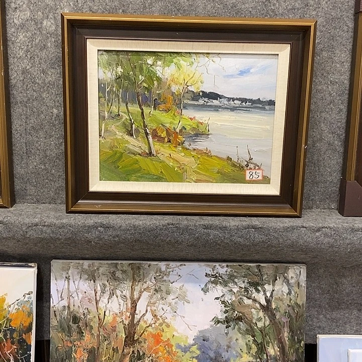 油画带外框画芯尺寸40x30cm