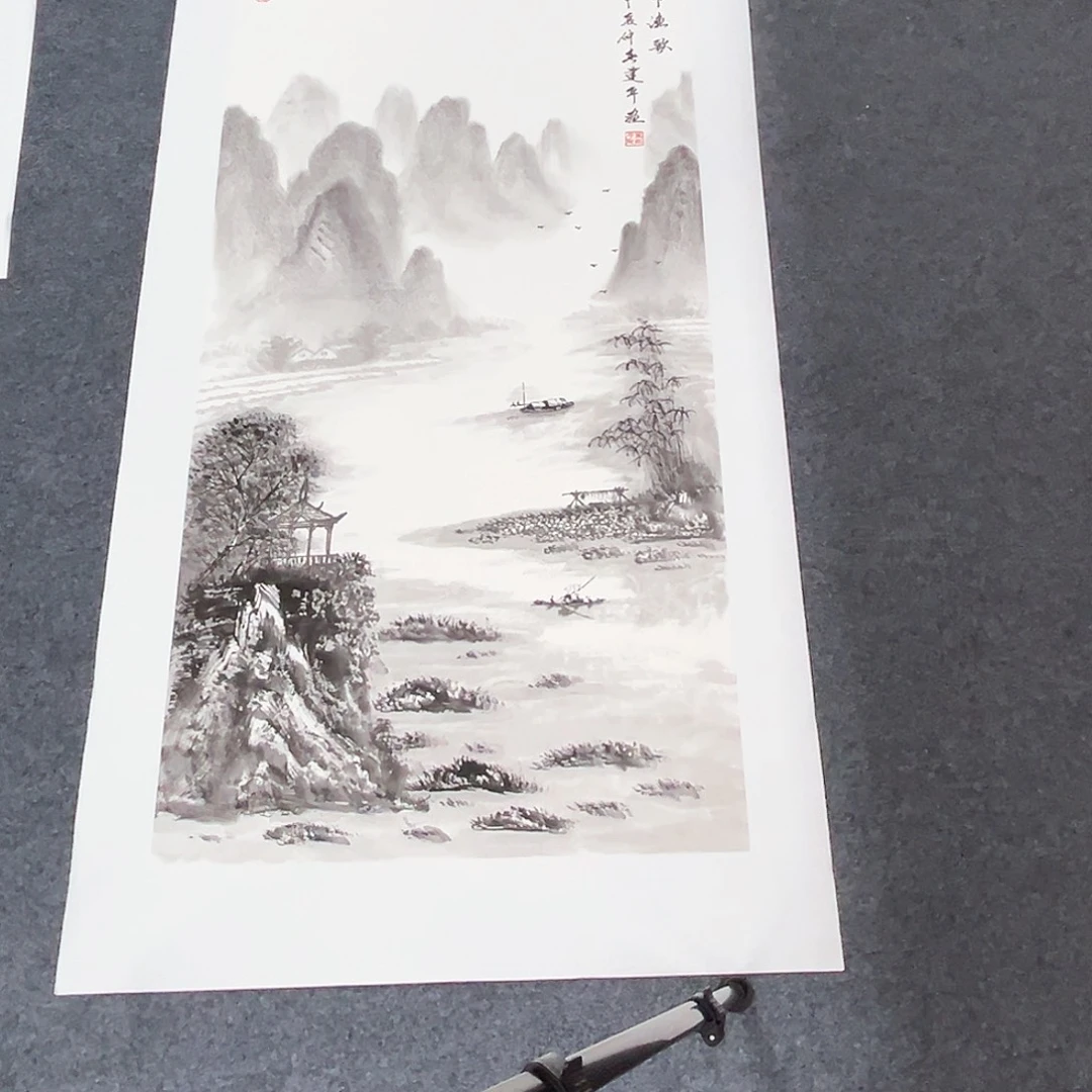 国画精品手绘作品