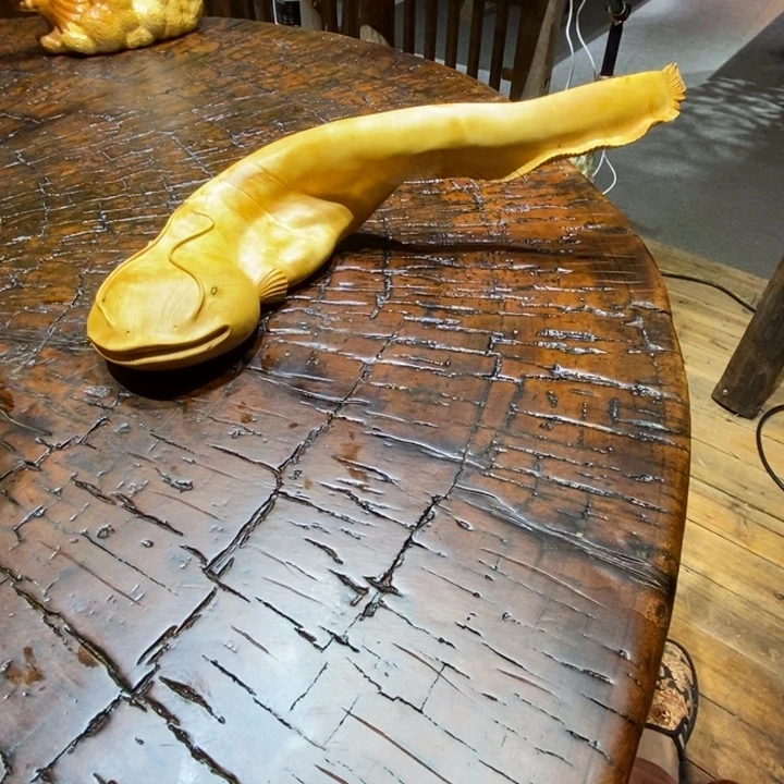 爱***包香榧木小叶黄杨木念鱼