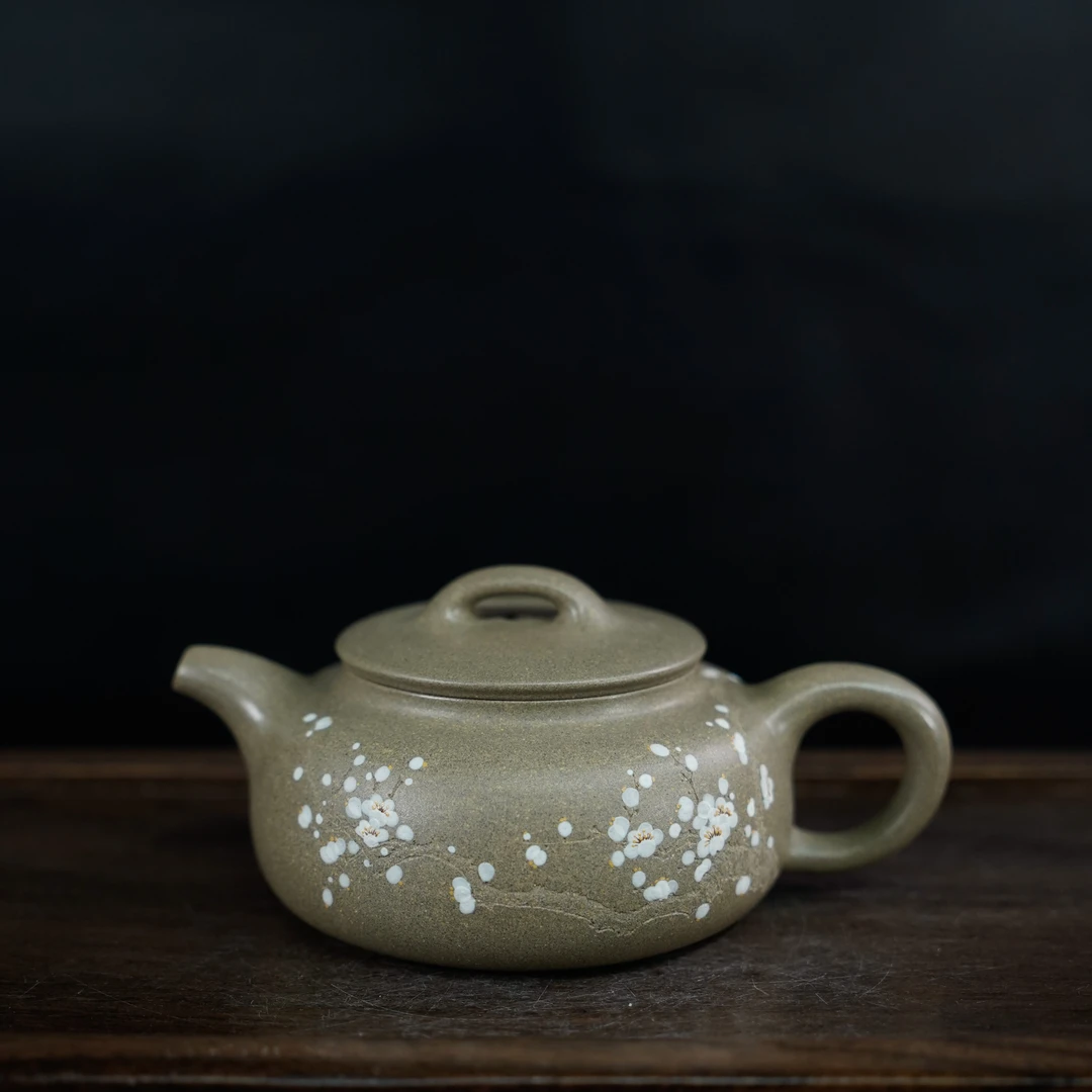 GSZS-6691  刘红仙  宜兴手工紫砂 圆满富强刻