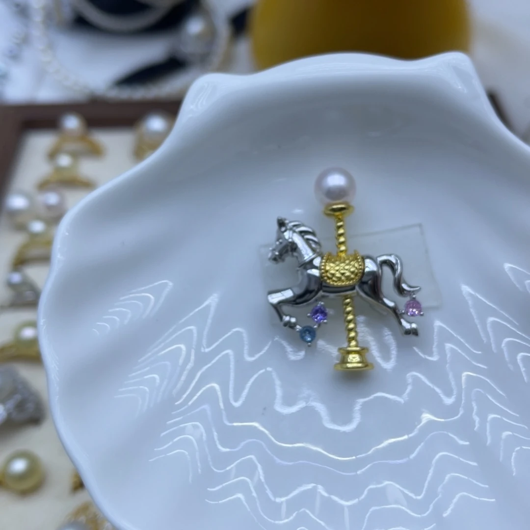 海水珍珠未镶嵌胸饰