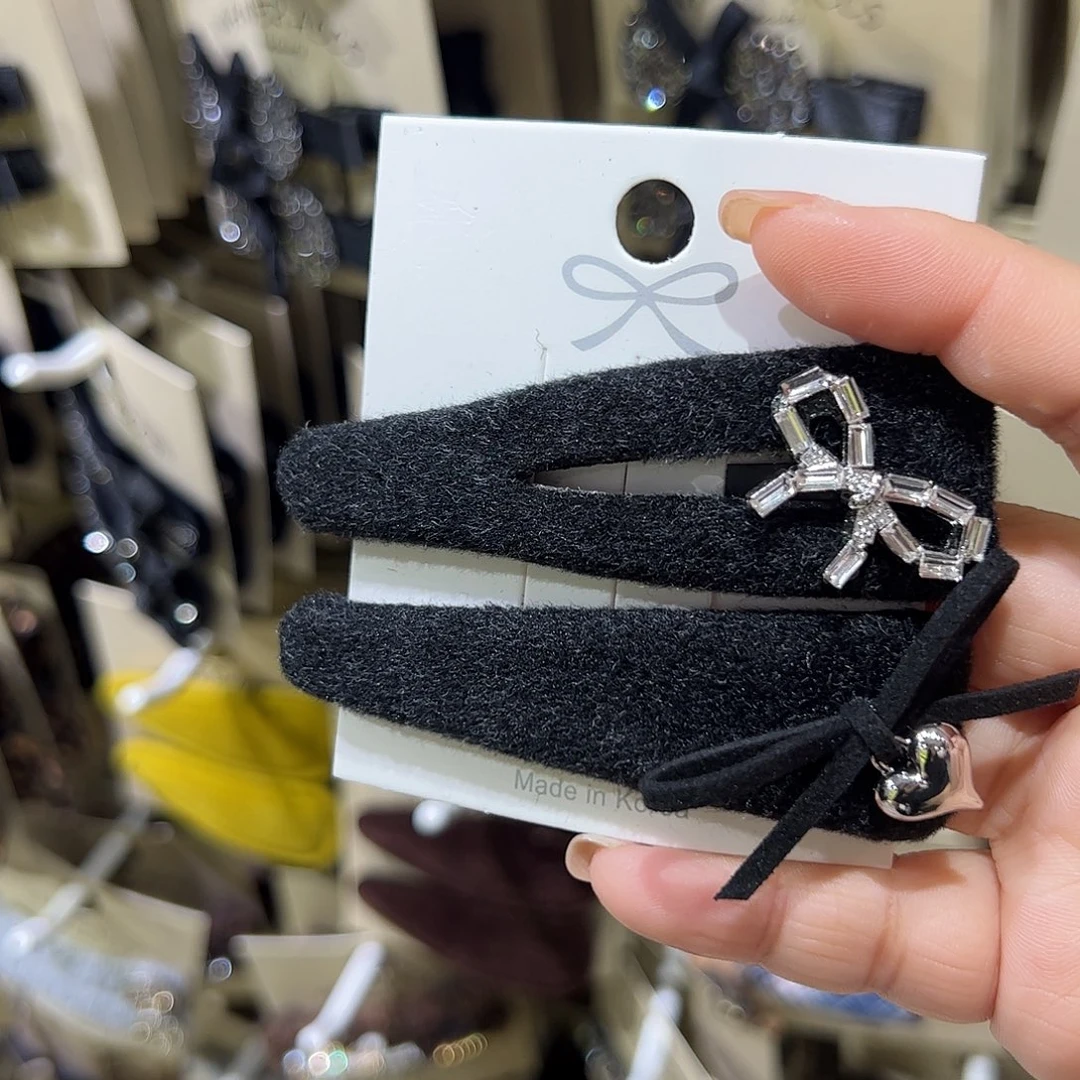 皮质非金属蝴蝶结ab掰掰一对