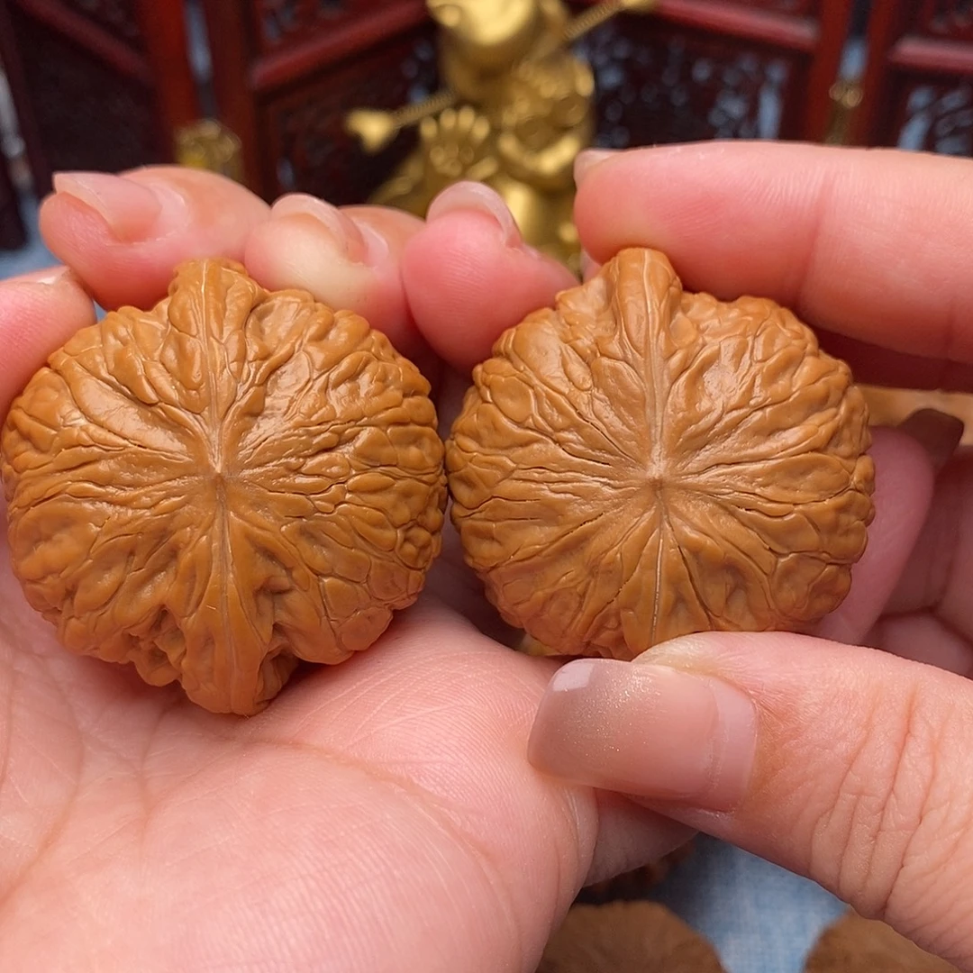 文玩核桃把件42全品绝配爆肉铁锤