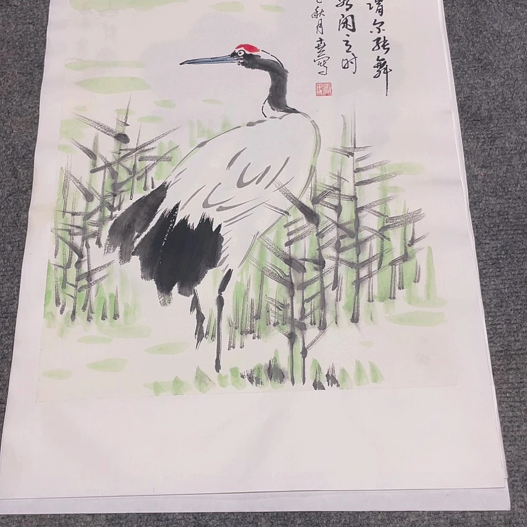 国画1.4平尺纯手绘国画作品