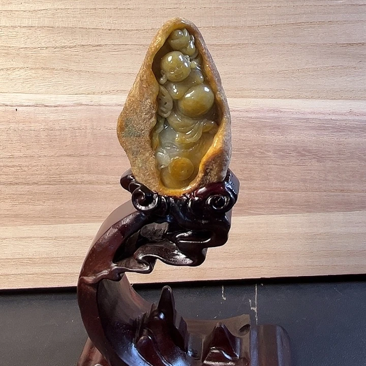 翡翠未镶嵌摆件翡翠