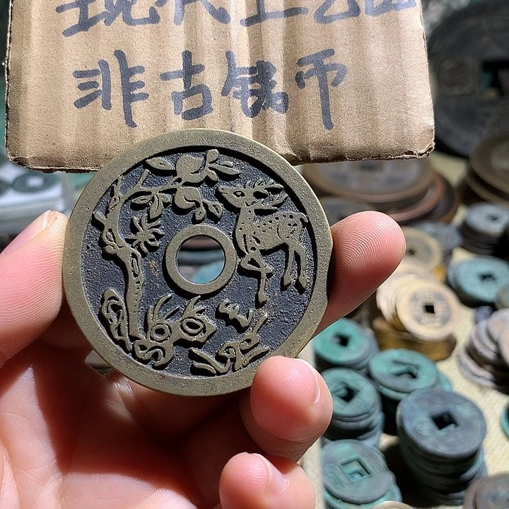 铜鲁**紫现代工艺品老铜翻砂