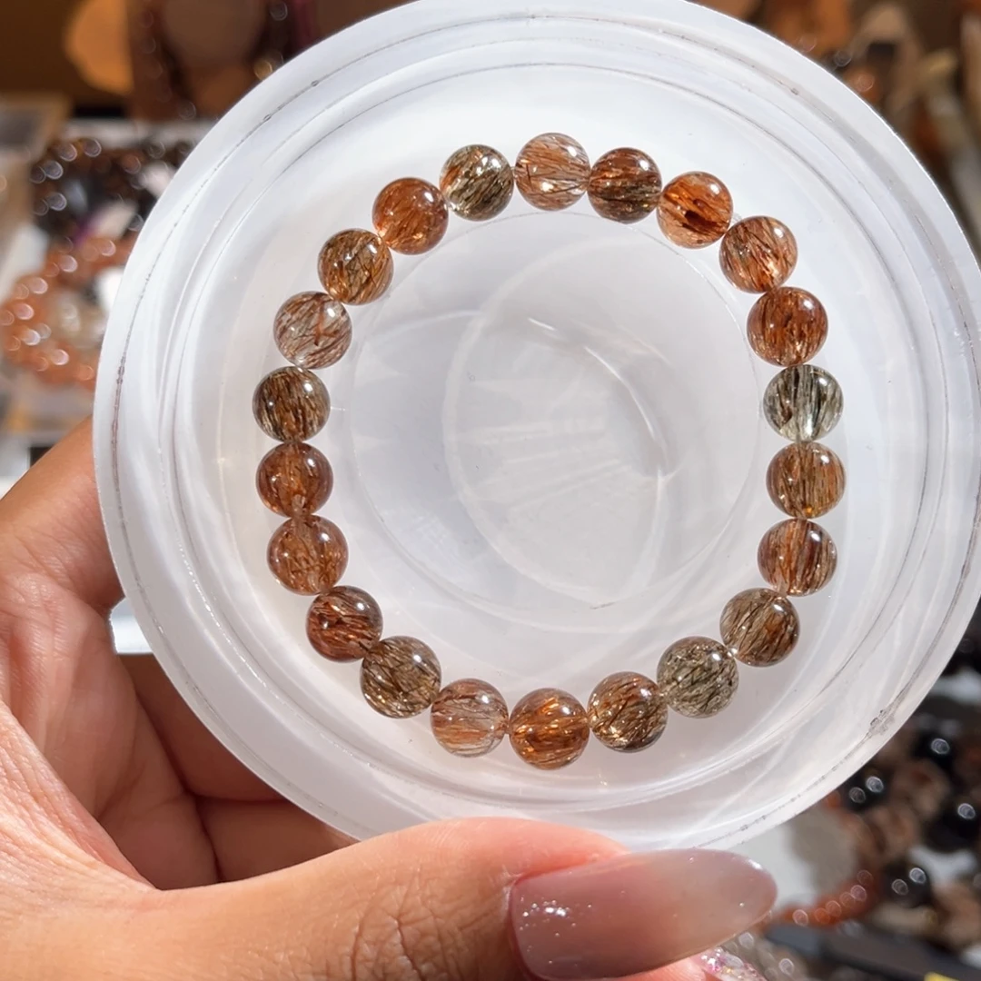 手链水晶未镶嵌黑金超8m