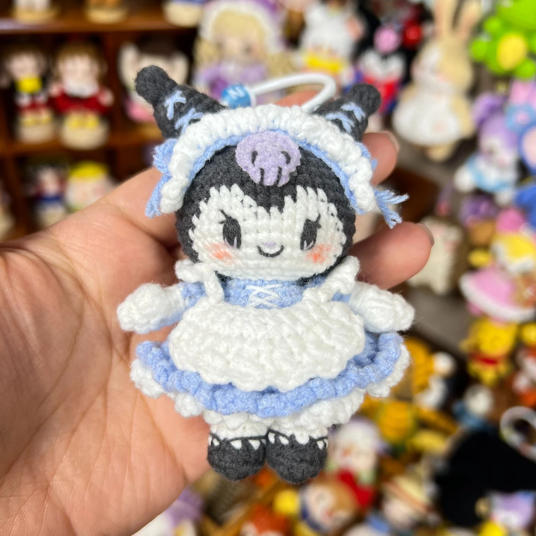 成品库洛米 纯手工钩针钩织