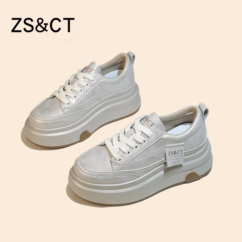 厚底增高小白鞋低帮鞋2022春季潮流软底休闲运动气质女鞋明星同款