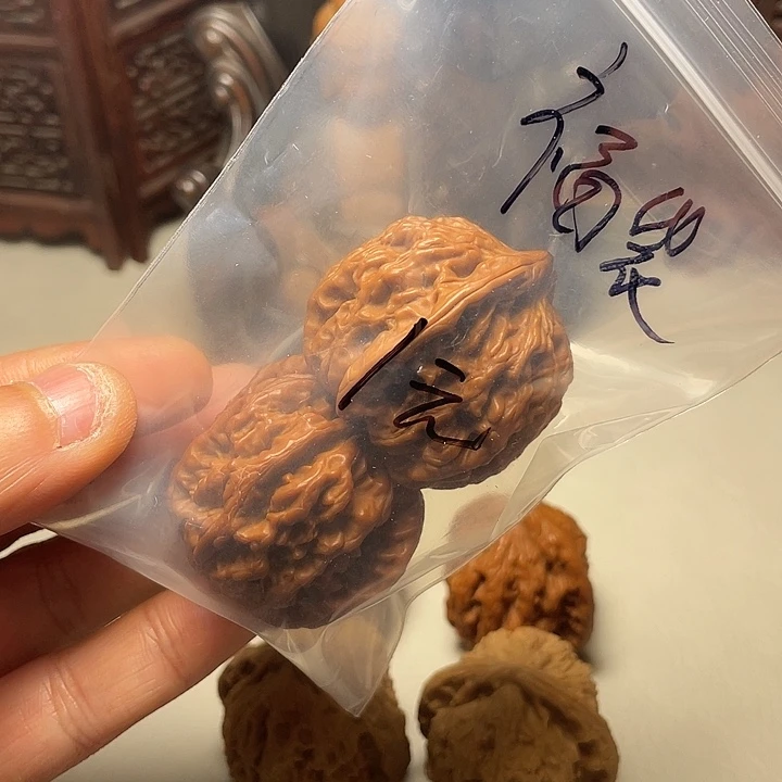 卤***食吊坠文玩核桃福袋2