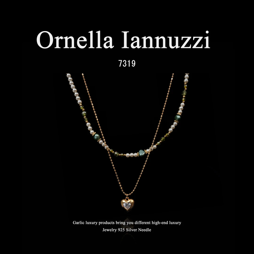 镀K金  Ornella Iannuzzi项链-7319（42+5cm）