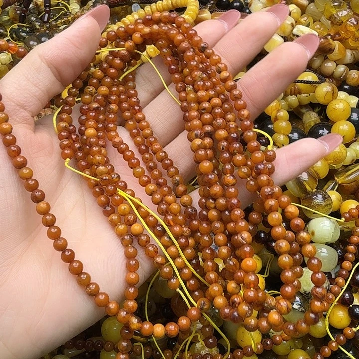 琥珀未镶嵌珠宝奇石