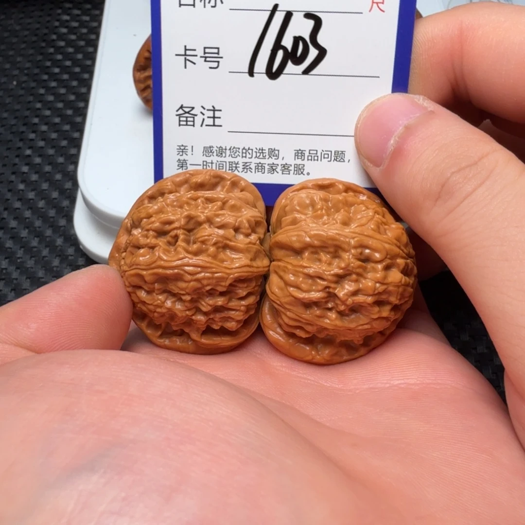 吊坠文玩核桃白狮子