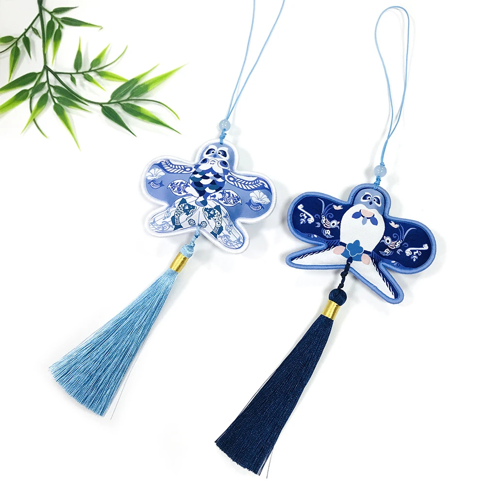 古风纸鸢织绣刺绣包边香包香囊景区挂件平安礼物平安护身香囊福袋