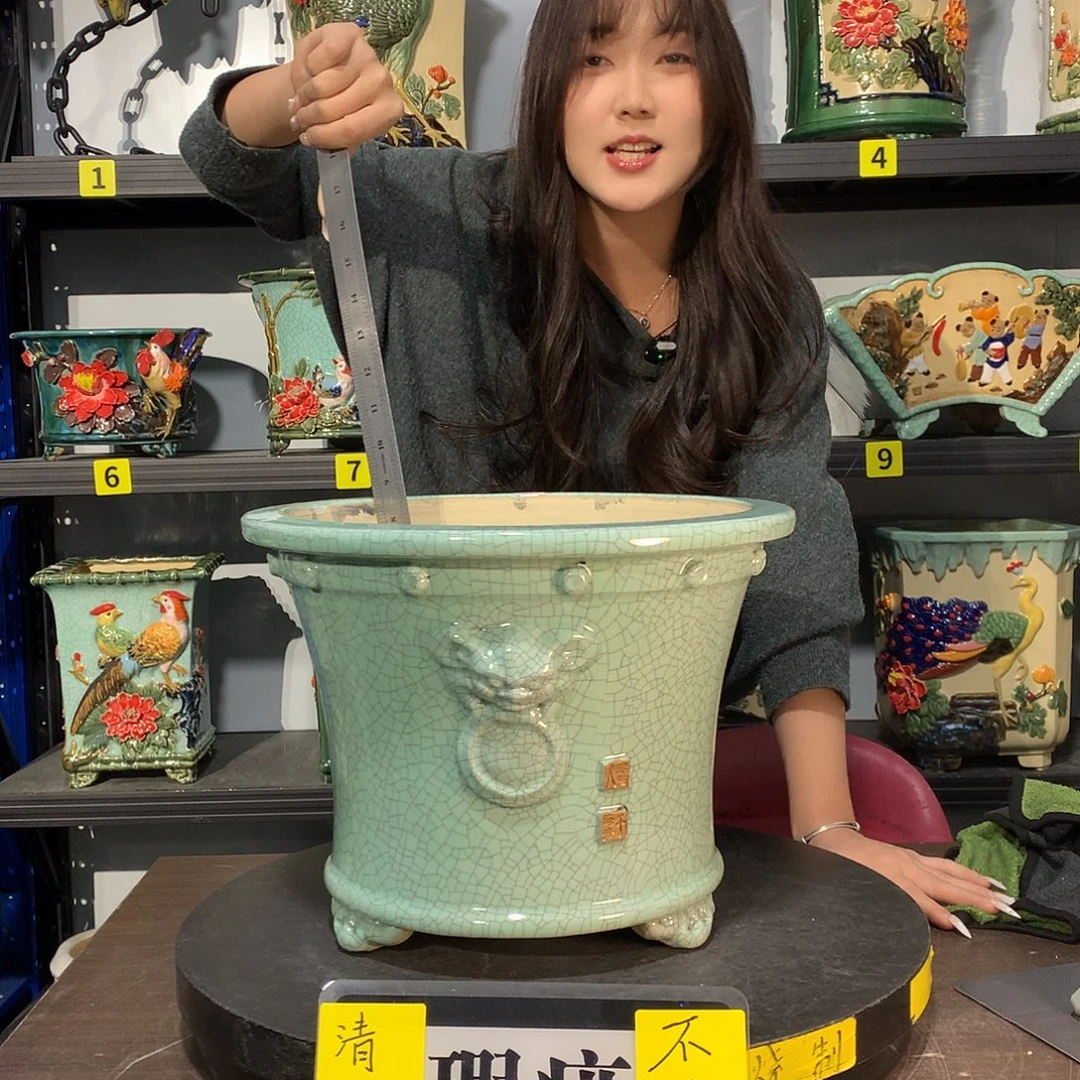 Z***z高温烧制石湾盆花盆