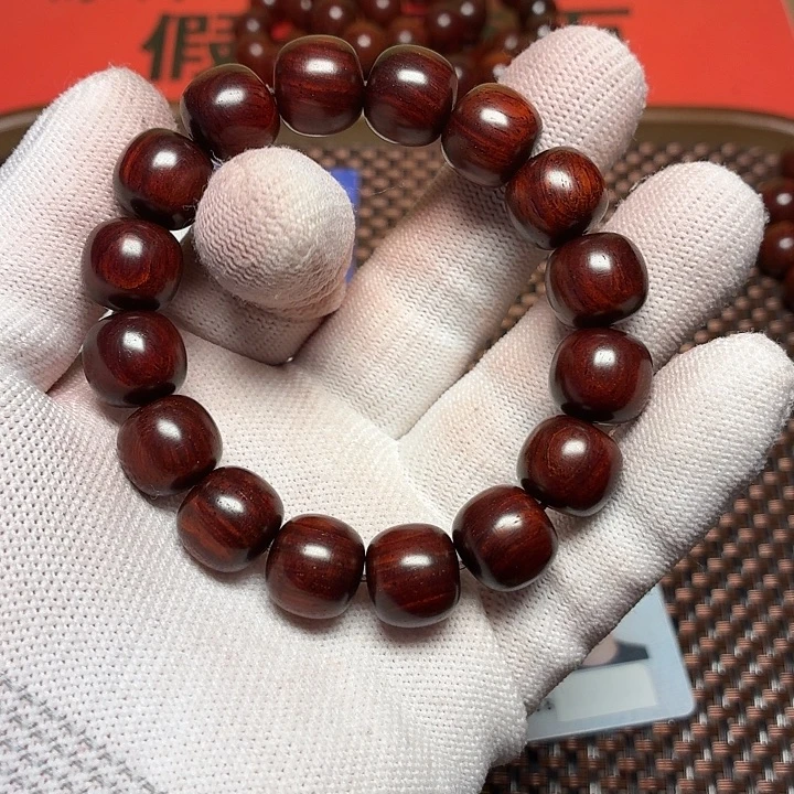 我***-小叶紫檀手串/手链13/14顶泥