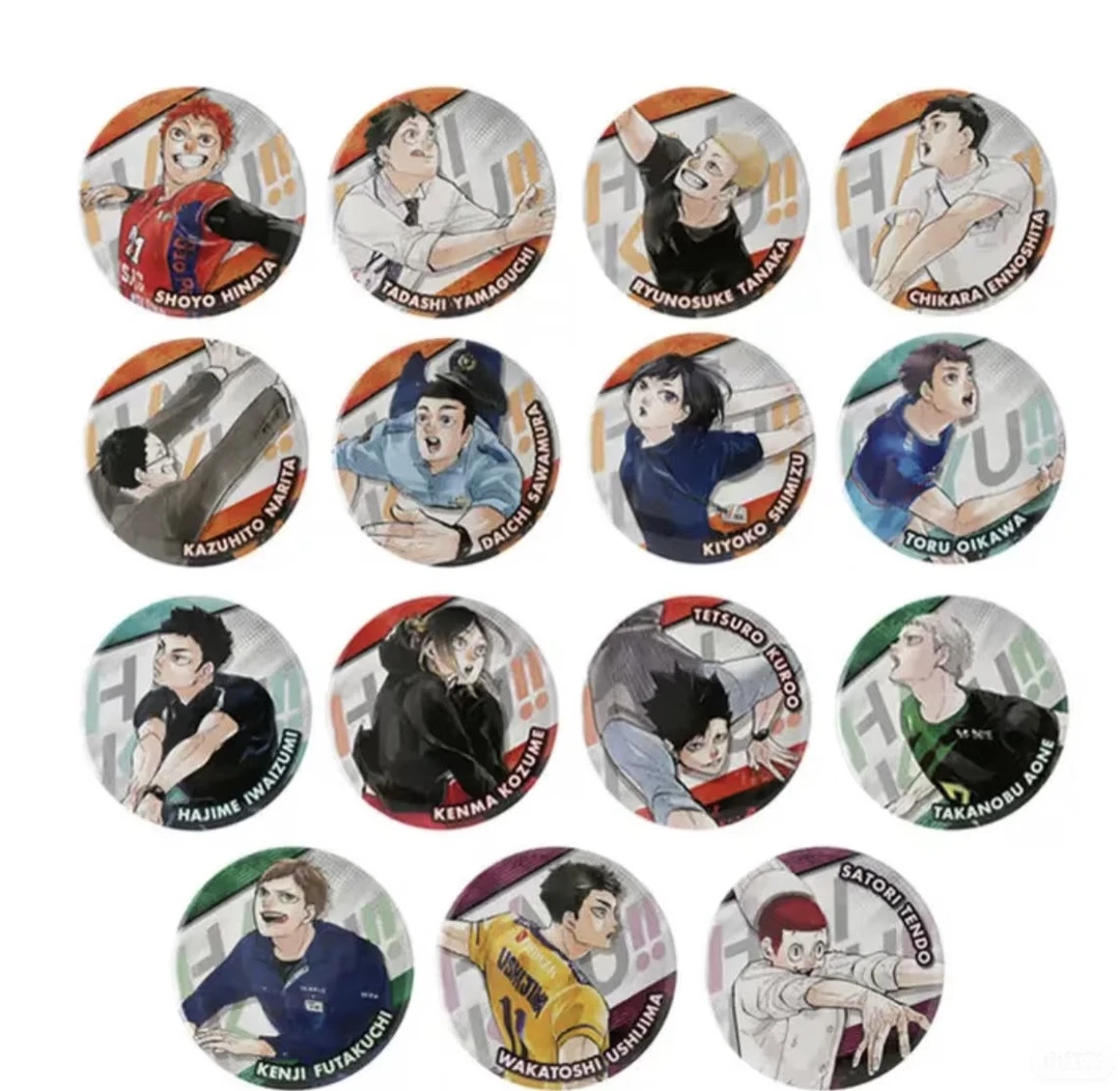 【排球少年】js10周年原画吧唧 排池/球池