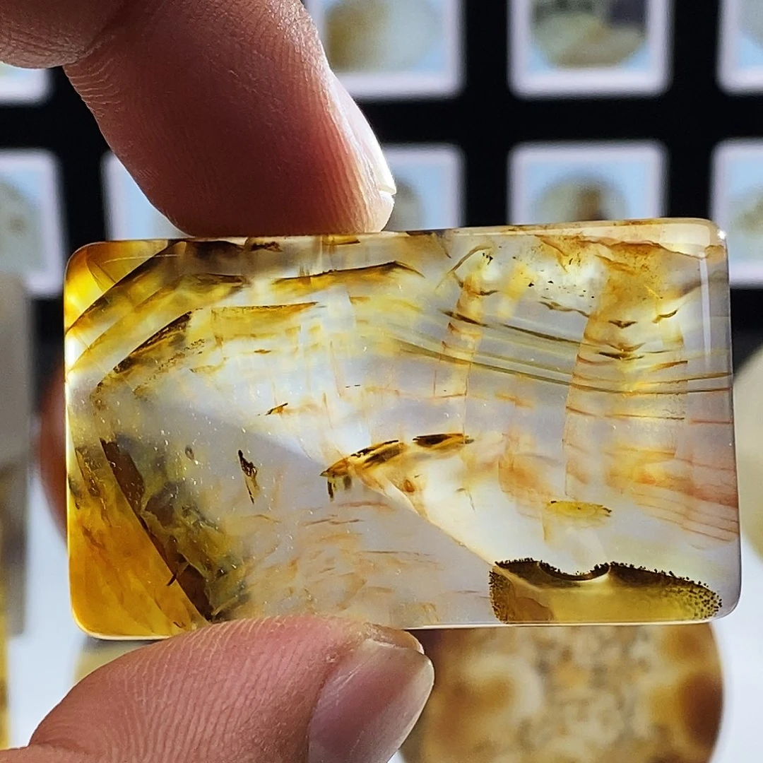 胖***m玛瑙/玉髓未镶嵌吊坠(不含链)