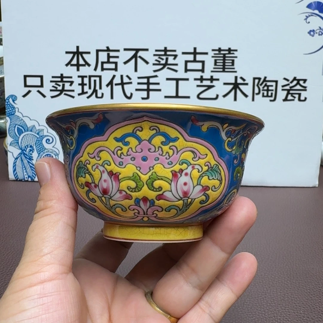 景德镇手工手绘展示