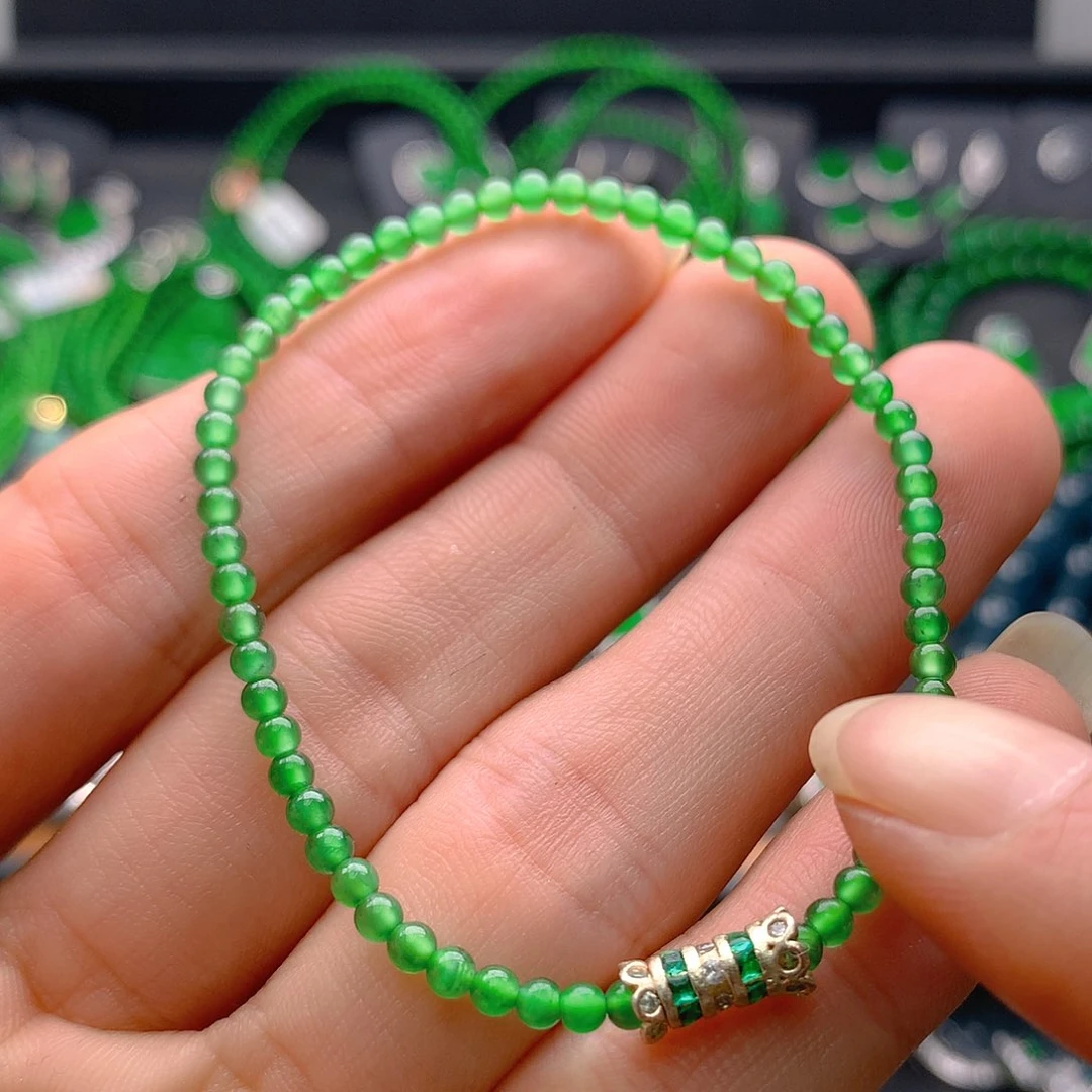 未镶嵌手链翡翠翡翠3.0