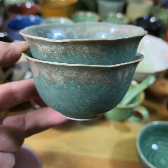 瓷片磁州窑五厂盘碗壶杯有瑕疵
