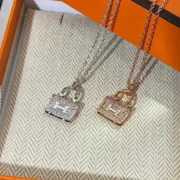 【全新】康康玫瑰金色DIY项链百搭气质