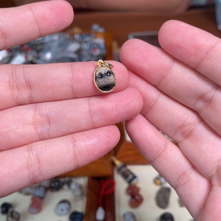 玛瑙/玉髓未镶嵌颈饰14喜主