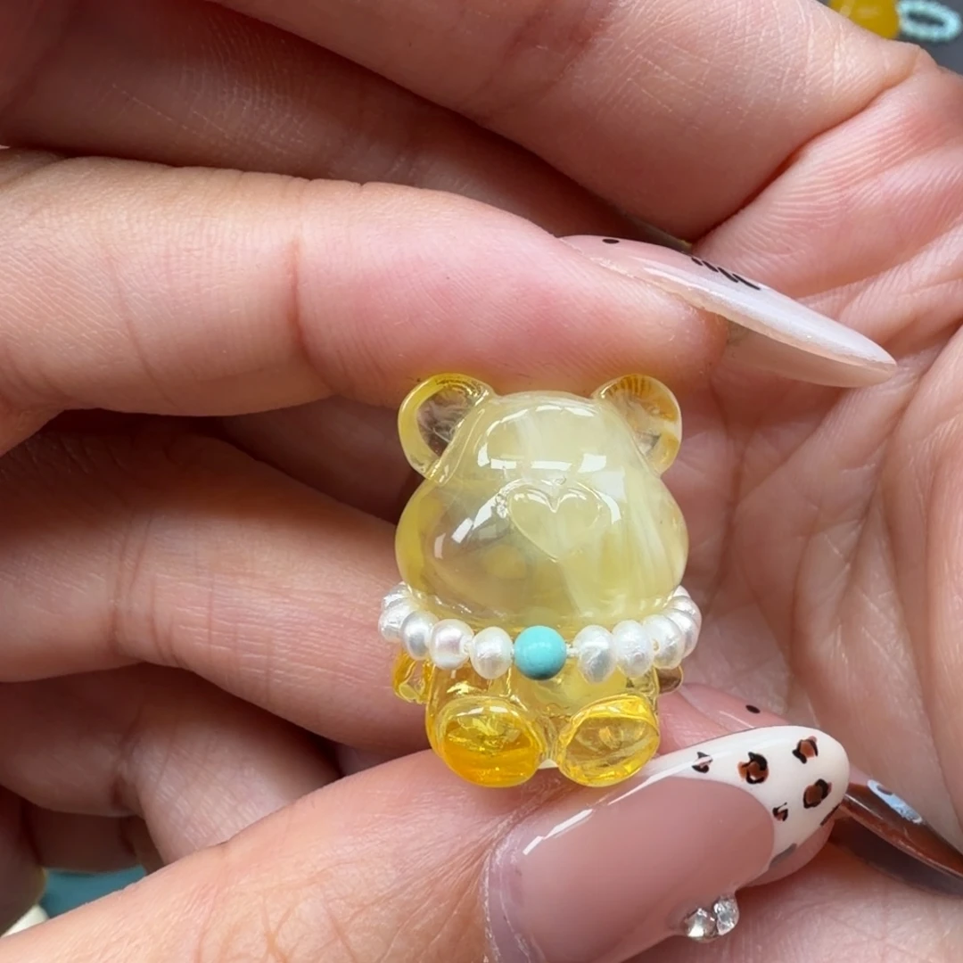 琥珀未镶嵌裸石蜜蜡