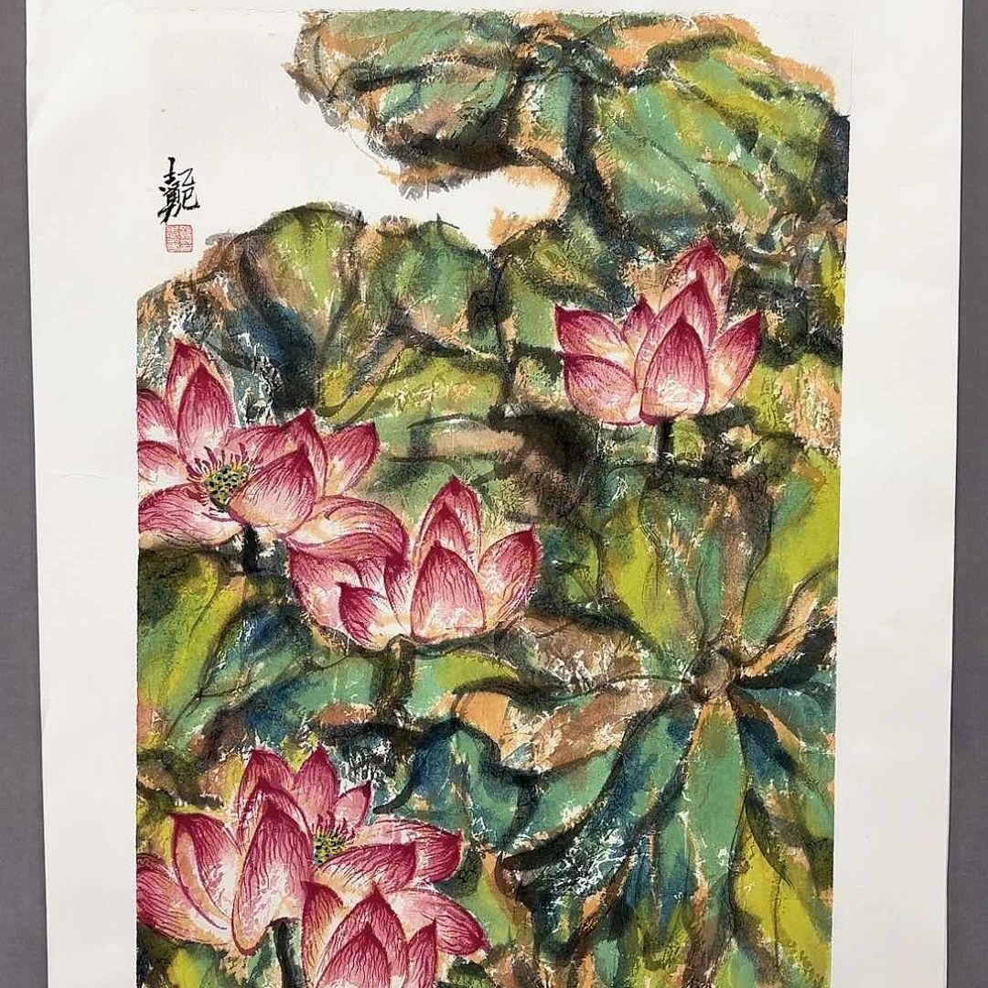 国画国画纯手绘作品请放心去藏