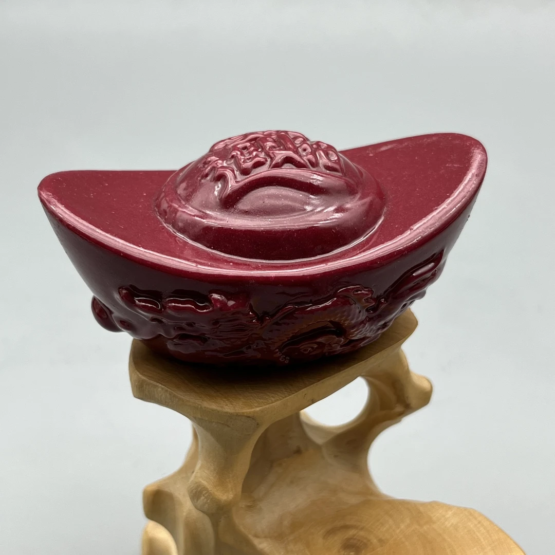 含辰砂工艺品BJ041-经典紫色雕刻摆件