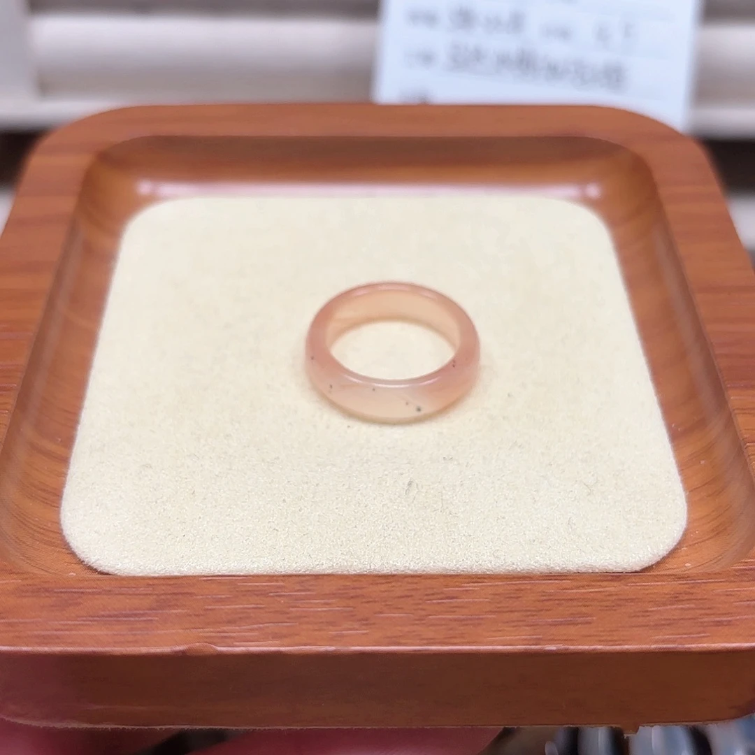 玛瑙/玉髓戒指合金W*10-11