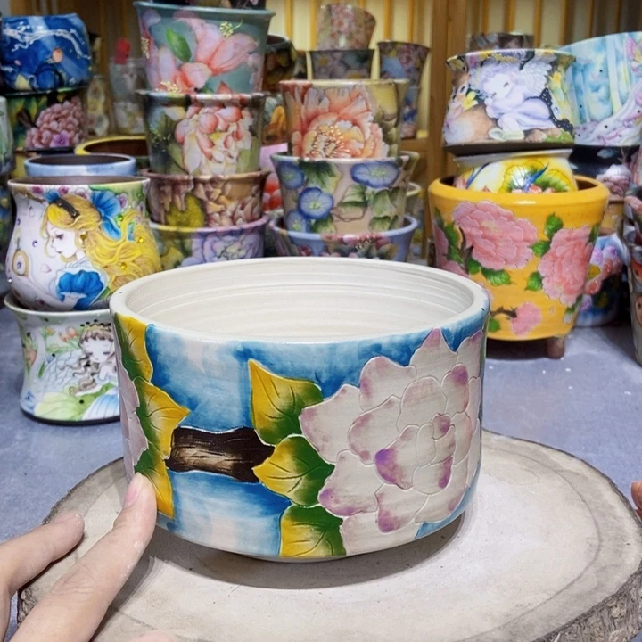 景德镇艺术手绘作品