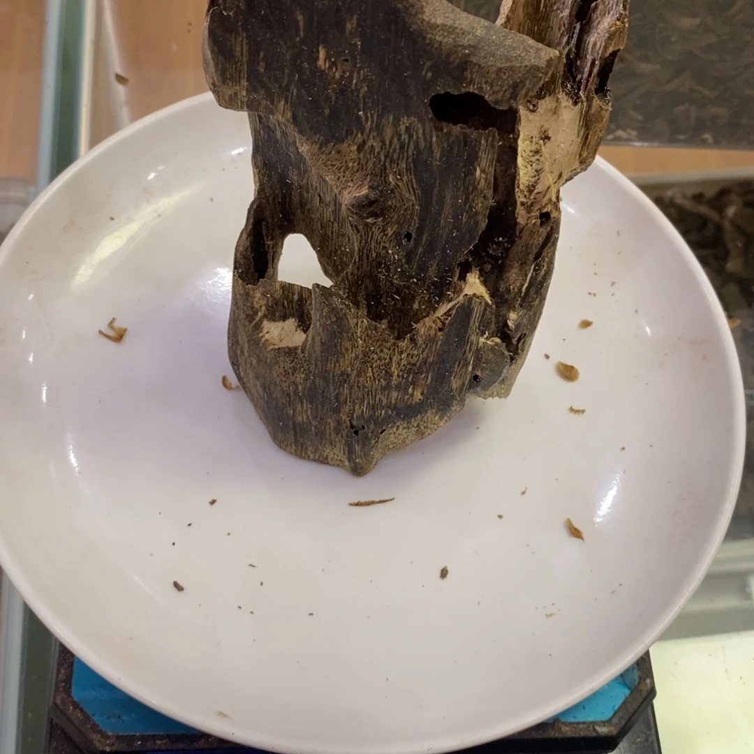 沉香沉香枕茶**道沉香棋楠虫漏76