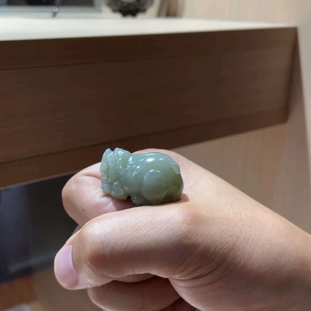 和田玉未镶嵌吊坠(不含链)