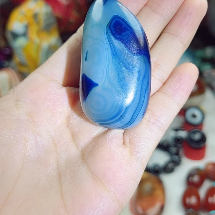 玛瑙/玉髓未镶嵌耳饰