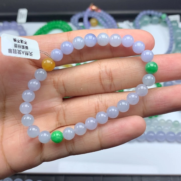 未镶嵌手链翡翠卡