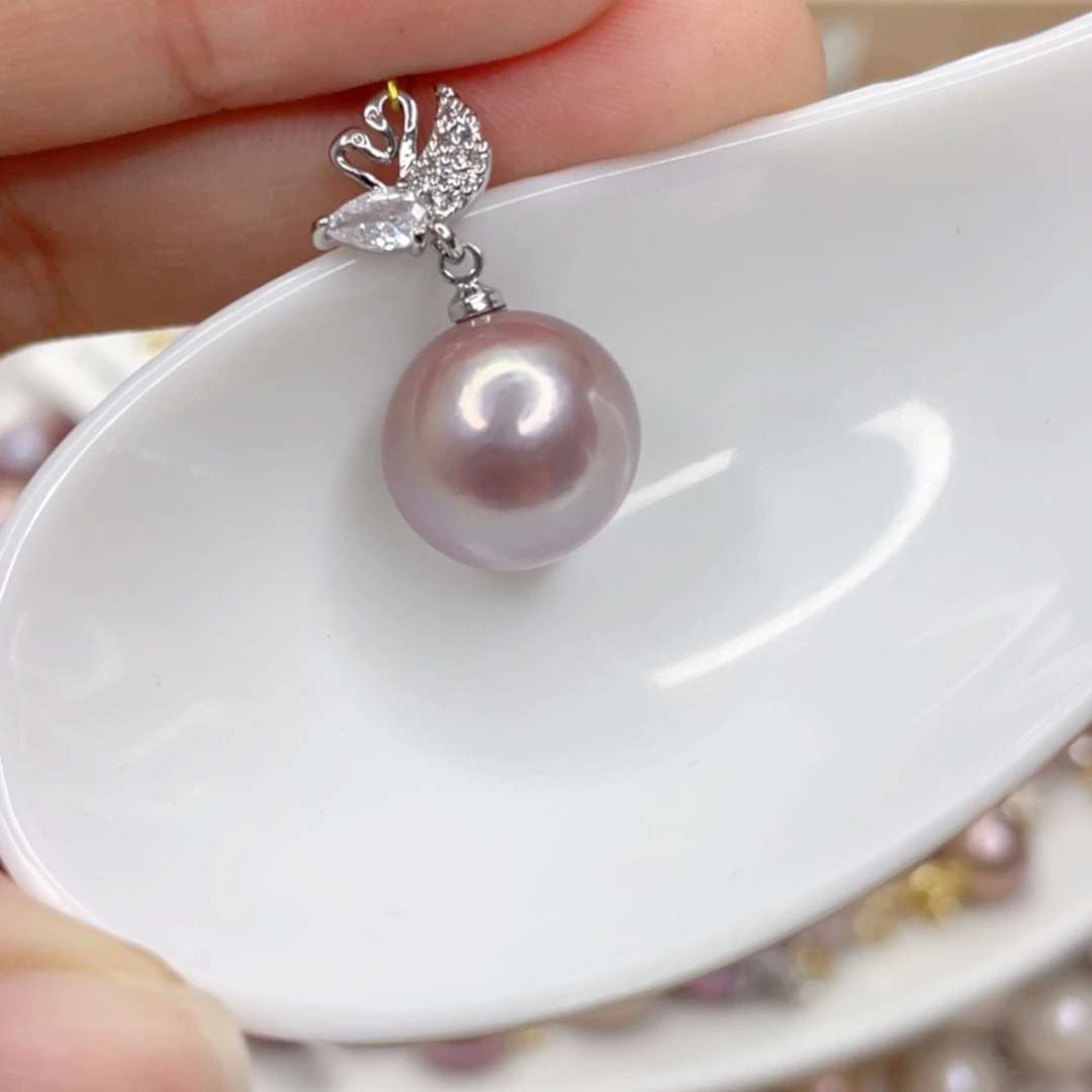 淡水珍珠未镶嵌吊坠(赠链)