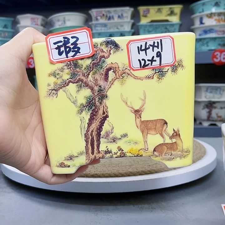 紫砂花瓶紫砂花盆